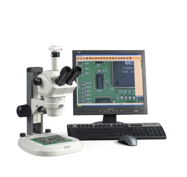 Stereo-Zoom Mikroskop mit Imaging-Paket