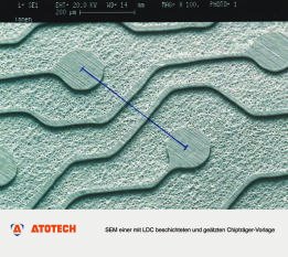 25-µm-Leiterbahnen mit Laser erzeugen