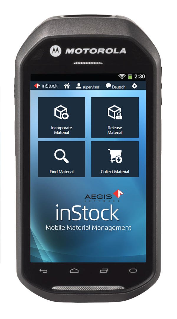 Software für mobiles Material-Management