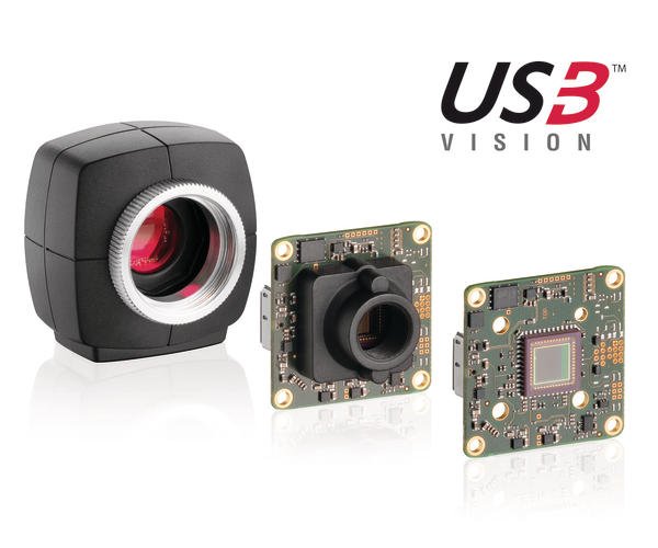 Zertifizierte USB3 Vision Industriekamera