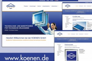 Koenen mit neuem Internetauftritt