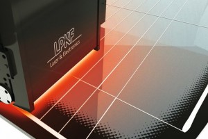 Laser-Transferdruck für hochgefüllte Farben