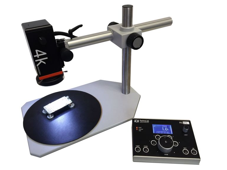 Videomikroskop für Qualitätsprüfung