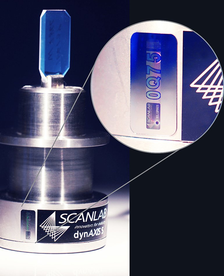 Kopierschutz für Laserbearbeitungs-Komponenten