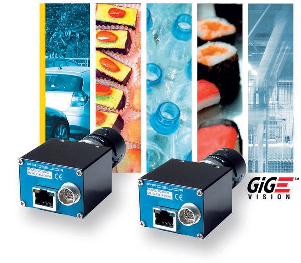 GigE-Vision CCD-Kamera