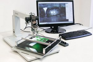 Endoskopie-System zur Kontrolle von BGA oder Flip-Chips