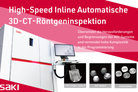 High-Speed Inline Automatische 3D-CT-Röntgeninspektion