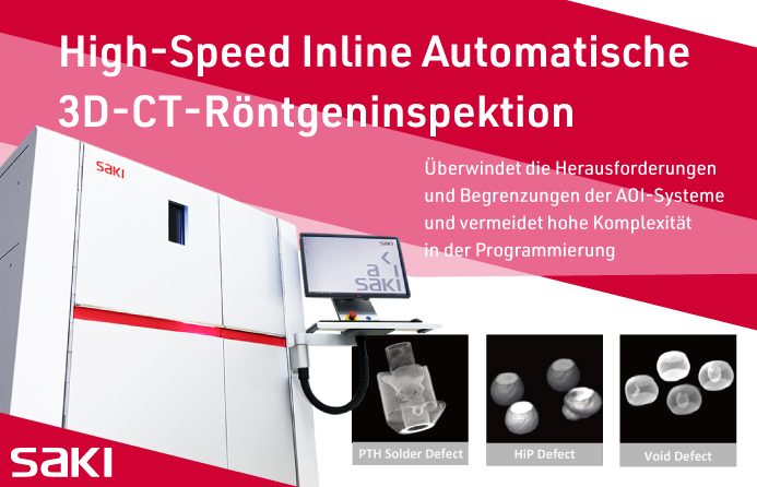 High-Speed Inline Automatische 3D-CT-Röntgeninspektion