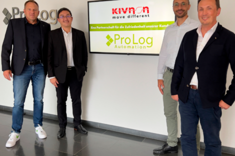 ProLog Automation vertreibt fahrerlose Transportsysteme von Kivnon