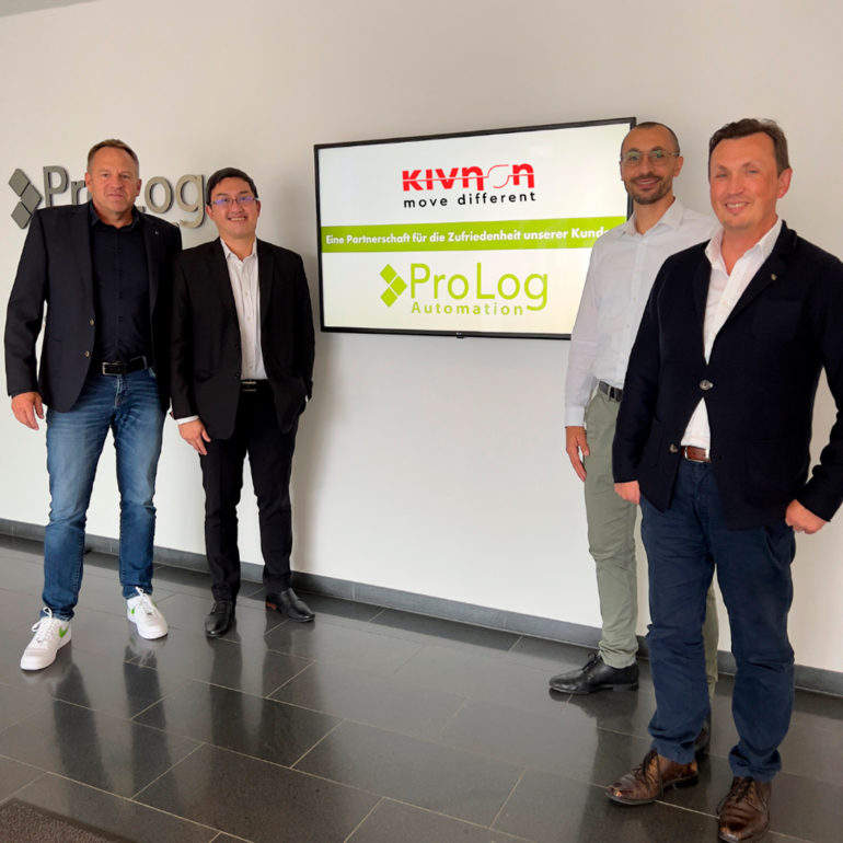 ProLog Automation vertreibt fahrerlose Transportsysteme von Kivnon