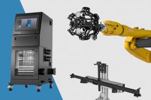 Automatisierte Inspektionslösung für robotergeführten optischen Scanner