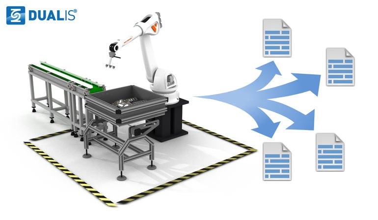 Simulierte Roboteranwendungen, Materialfluss- und Anlagenplanung