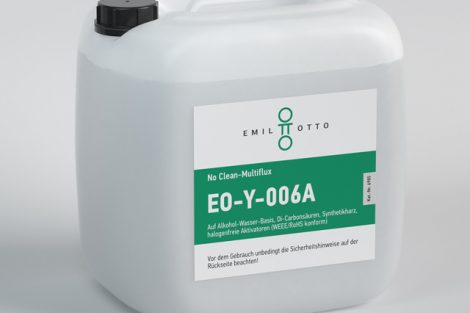 Produktsortiment mit den Flussmitteln EO-Y-006 A und C
