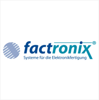 Logo factronix GmbH, Partner des EPP InnovationsFORUMs 2022
