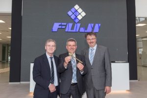 Fuji Machine MFG. (Europe) GmbH in neuem Gebäude mit neuem Namen