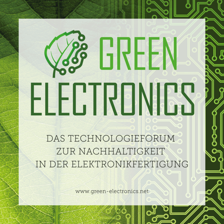 Technologieforum zur Nachhaltigkeit in der Elektronikfertigung