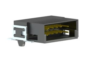 Miniaturisierte Leiterplattensteckverbinder mit voreilenden Kontakten