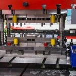 Hydraulic_press_machine_and_fixture_making_rings