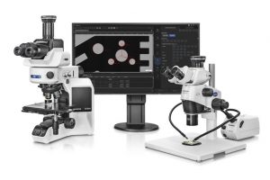 Software von Olympus zur Steuerung herkömmlicher Industriemikroskope