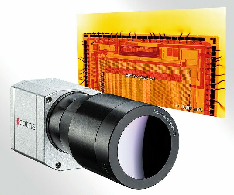 Infrarotkamera mit neuer Mikroskop-Optik