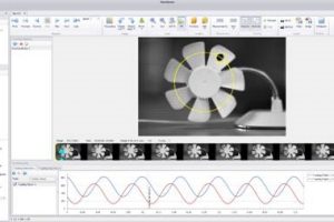 Slow-Motion-Kamera mit Analyse-Tool