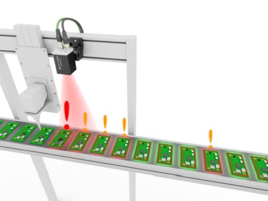 Vision-Sensor mit integrierter UV-Beleuchtung