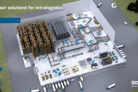 Intelligente Sensorik im Materialfluss