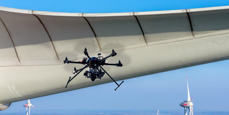 Fliegende Helfer: Drohnen im Industrieeinsatz